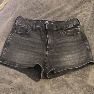 Hollister Dark Gray Jean Shorts